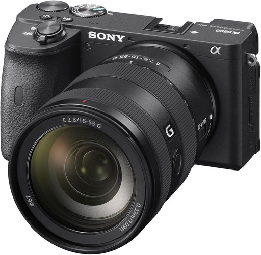 Sony E 16-55mm f/2.8 G APS-C Zoom Lens Black SEL1655G