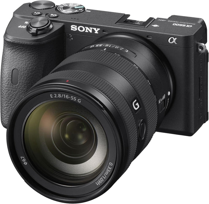Sony E 16-55mm f/2.8 G APS-C Zoom Lens Black SEL1655G