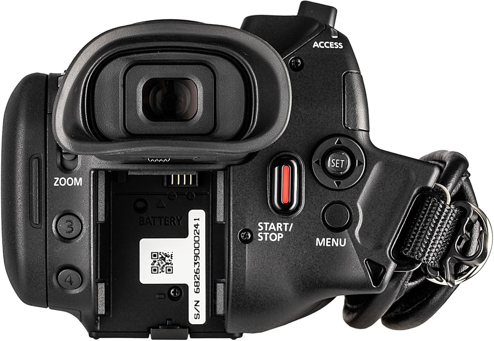 Canon XA65 PAL Professional UHD 4K Camcorder Bundle with 128GB Memory Card + Carrying Case + Cleaning kit