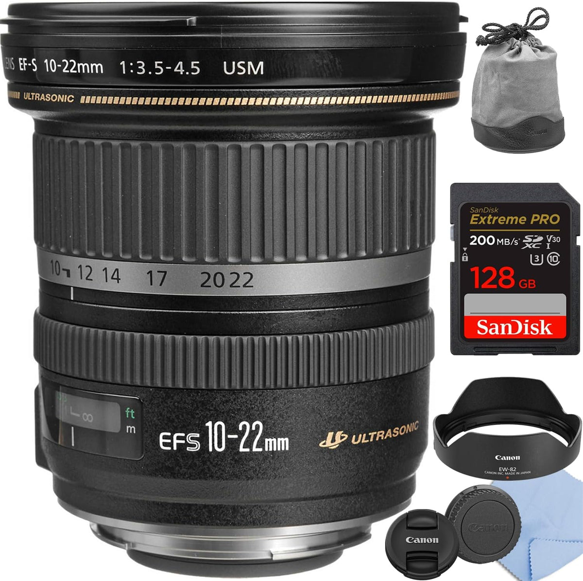 Canon EF-S 10-22mm f/3.5-4.5 USM Lens Starter Bundle | BuyDirect