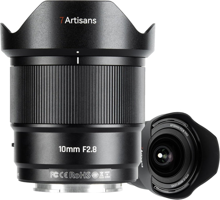 7artisans 10mm f/2.8 Auto Focus Ultra‑Wide Lens for Sony E‑Mount