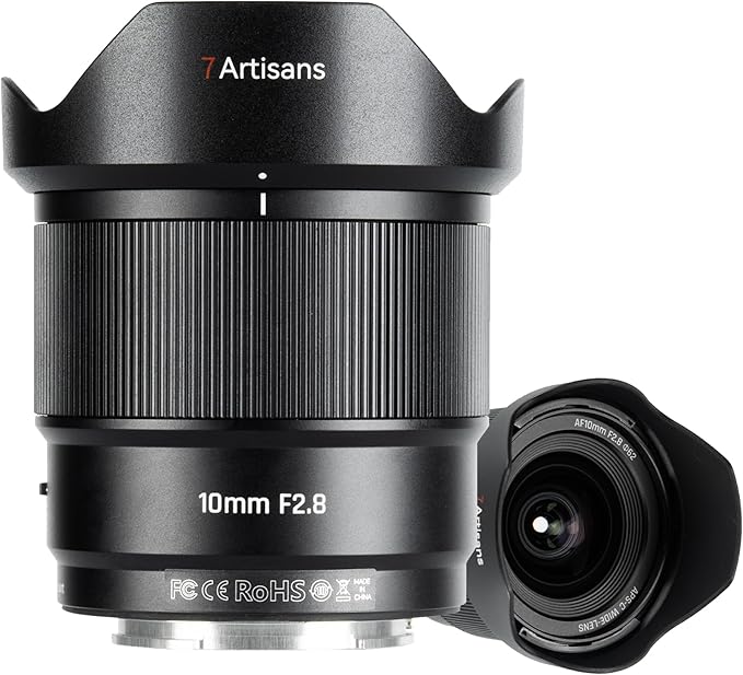7artisans 10mm f/2.8 Auto Focus Ultra‑Wide Lens for Sony E‑Mount