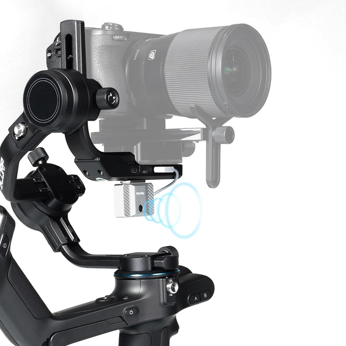Feiyutech SCORP-C Combo Camera Stabilizer with Magnetic AI Tracker, 3-Axis Gimbal Stabilizer for Mirrorless and DSLR Cameras, 5.5lbs Payload, Gimbal for Camera, for Video Recording