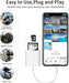 SUNTRSI Dual SD & MicroSD Card Reader for iPhone iPad