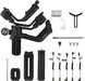 Feiyutech SCORP-C Combo Camera Stabilizer with Magnetic AI Tracker, 3-Axis Gimbal Stabilizer for Mirrorless and DSLR Cameras, 5.5lbs Payload, Gimbal for Camera, for Video Recording