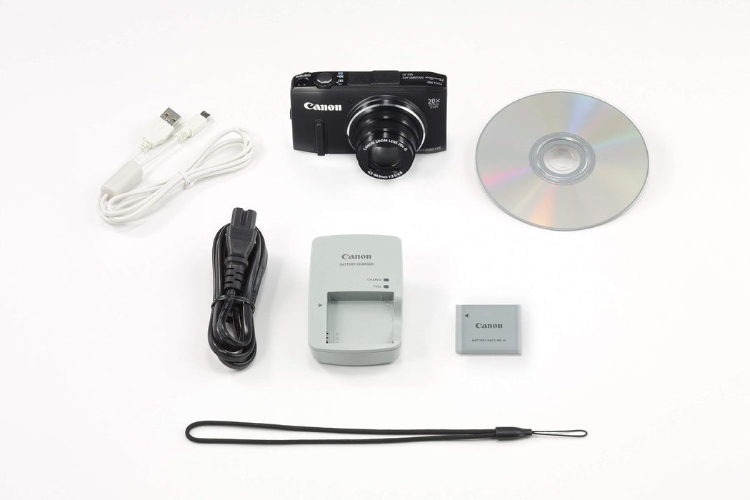 Canon PowerShot SX280 12.1MP Digital Camera with 20x Optical Image Stabilized Zoom with 3-Inch LCD (Black) (Old Model) (Renewed)