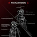 SmallRig FreeSpeed Heavy Duty Carbon Fiber Video Tripod, 73" Camera Tripod with Fluid Head for Manfrotto Plate, One-Knob Quick Extend, 75mm Bowl, Weigh 7.5lb, Load up 22lb for DSLR Camera, Camcorder