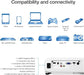 Epson Pro EX7280 3-Chip 3LCD WXGA Projector, 4,000 Lumens Color Brightness, 4,000 Lumens White Brightness, HDMI, Built-in Speaker, 16,000:1 Contrast Ratio - NJ Accessory/Buy Direct & Save