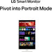 LG 27U730SA-W 27-Inch Smart 4K UHD (3840 x 2160) IPS Computer Monitor, HDR10, Built-in Speaker, Screen Share, Bluetooth, Remote Control, HDMI, USB Type-C PD 65W, Tilt/Height/Swivel/Pivot Stand, White