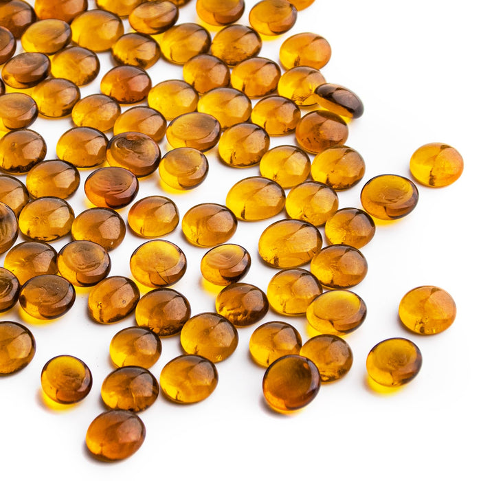 1 LB Mix Color Glass Beads, Mini Flat Glass Marbles~150PCS for Vase Fillers, Floral Bottom Mancala Gems Pebbles Fish Tank Rocks for Table Scatter Aquarium,Home Decorative Art Craft Supplies(0.5"~0.7")