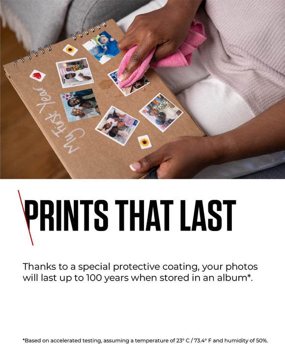 Canon RP-108 Color Ink/Paper Set, Compatible with Selphy CP910/CP820/CP1200/CP1300/CP1500