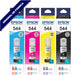 Epson. 4 Pack Ink Bottle T544 L1110 L3110 L3150 Black, Yellow, Magenta, Cyan 260mL Part Number T544420-AL T544220-AL T544320-AL T504220-AL Compatible with L3110, L3150 Equipment Ecotank Line - NJ Accessory/Buy Direct & Save
