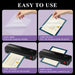 Laminating Sheets 8.5 x 11, 200 Count Thermal Laminating Pouches 3 mil, Clear Thermal Laminating Plastic Paper Laminator Sheets, Fits Letter Sized Paper 8.9 in × 11.4 in, Office Supplies.