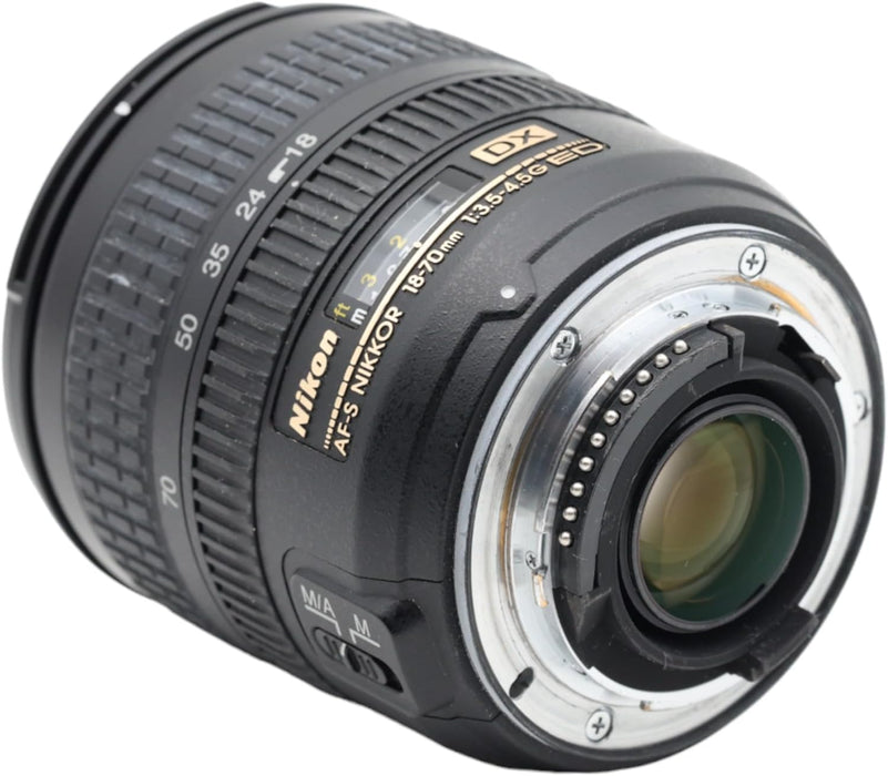 Nikon 18-70mm f/3.5-4.5G ED IF AF-S DX Nikkor Zoom Lens - White Box(Bulk Packaging)