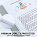 Sheet Protectors, HERKKA 700 Pack Heavy Duty Clear Plastic Page Protectors Sheet Reinforced 11-Hole Fit for 3 Ring Binder Fits Standard 8.5 x 11 Paper, 9.25 x 11.25 Top Loaded, Non-Acid