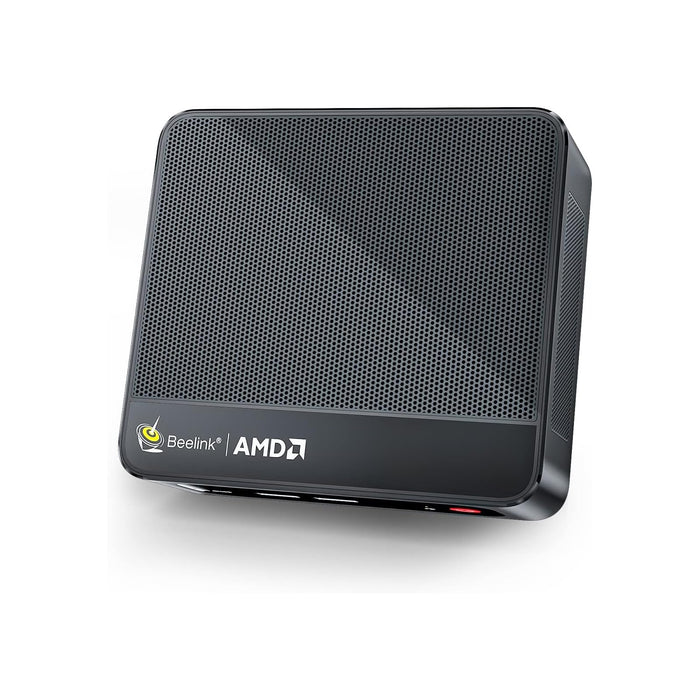 Beelink SER5 Pro Mini PC, AMD Ryzen 7 5825U(7nm, 8C/16T) up to 4.5GHz, Mini Computer 16GB DDR4 RAM 500GB NVME SSD, Micro PC 4K@60Hz Triple Display, Mini Gaming Computer WiFi6/BT5.2/HTPC