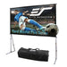 Elite Screens Yard Master Plus, 180-INCH 16:9 Height Setting Adjustable Portable Projector Screen, 4K HD Outdoor Indoor Movie Theater Front Projection, US Based Company 2-YEAR WARRANTY, OMS180H2PLUS