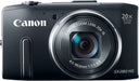 Canon PowerShot SX280 12.1MP Digital Camera with 20x Optical Image Stabilized Zoom with 3-Inch LCD (Black) (Old Model) (Renewed)