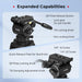 SMALLRIG AD-14 73" Heavy Duty Video Tripod Fluid Head 5441