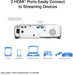Epson Home Cinema 1100 3-Chip 3LCD 1080p Projector 3400 Lumens White V11HB61020