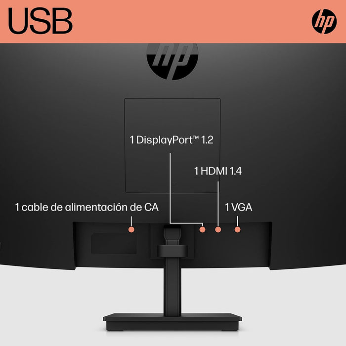 HP V27c G5 27" Curved LCD 1920 x 1080 Monitor - Black - NJ Accessory/Buy Direct & Save