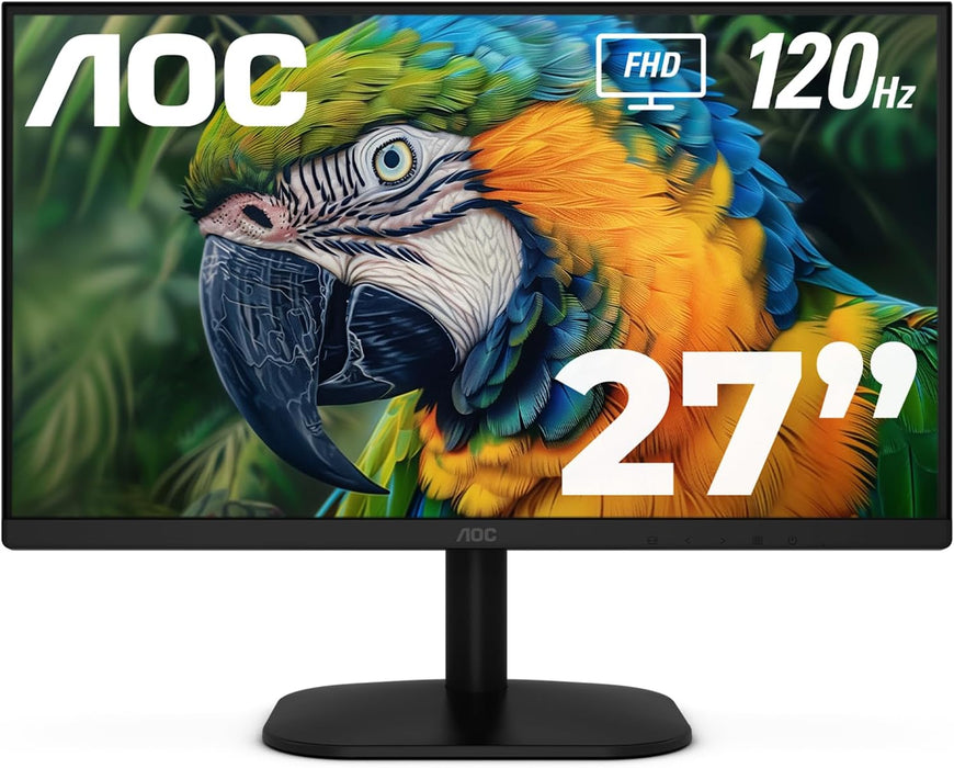 AOC 27B35H3 27-Inch FHD IPS Monitor 120Hz 1ms Adaptive Sync Black