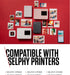 Canon RP-108 Color Ink/Paper Set, Compatible with Selphy CP910/CP820/CP1200/CP1300/CP1500