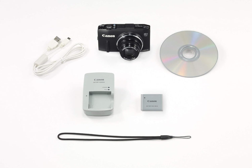 Canon PowerShot SX280 12.1MP Digital Camera with 20x Optical Image Stabilized Zoom with 3-Inch LCD (Black) (Old Model) (Renewed)
