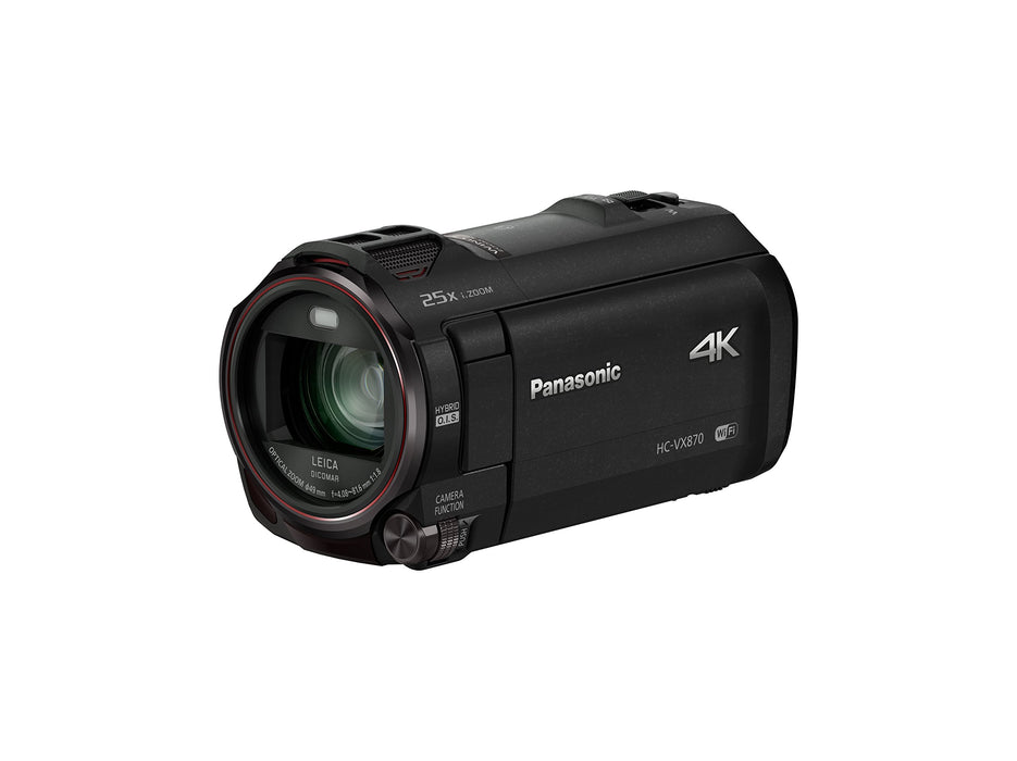 Panasonic Full HD Video Camera Camcorder, 20X Optical Zoom, 1/2.3 Inch BSI Sensor, HDR Capture, Wi-Fi Smartphone HC-V785 (Black)