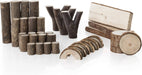 Guidecraft Branch Blocks - 36 Piece Kid's Natural Wooden Unit Building Set, Tree Block Stacking Sorting Toy for Toddlers