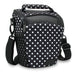USA Gear DSLR Camera Case for Men and Women with Top Loading Accessibility, Adjustable Shoulder, Small Camera Sling Bag, Travel Padded Handle - Camera Holster Bag for Nikon, Canon, Panasonic (Black)