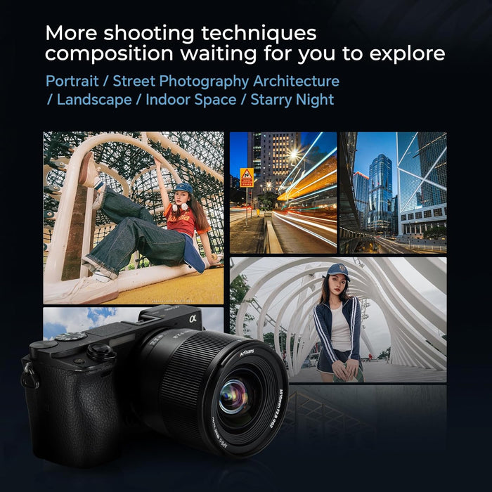 7artisans 10mm f/2.8 Auto Focus Ultra‑Wide Lens for Sony E‑Mount