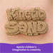 Kinetic Sand, 3.25lbs Beach Play Sand, Moldable Sensory Toys for Kids, Resealable Bag (Packaging May Vary), for Ages 3 and up