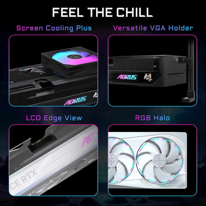 Gigabyte AORUS GeForce RTX 5080 MASTER ICE 16GB Graphics Card