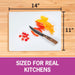 Plastic Cutting Boards For Kitchen – 16 Pack - 11"x14" – Durable, Disposable Borad Mats, Reusable – Perfect for Meal Prep & Cooking (Medium 16 Count)