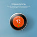 Google Nest Learning Thermostat - Programmable Smart Thermostat for Home - 3rd Generation Nest Thermostat - Compatible with Alexa - Brass (Renewed)
