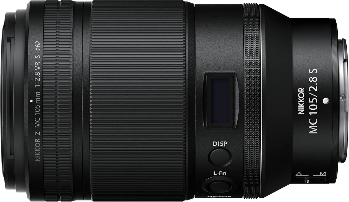 Nikon NIKKOR Z MC 105mm f/2.8 VR S Macro Lens for Z Mirrorless Cameras