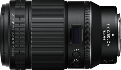 Nikon NIKKOR Z MC 105mm f/2.8 VR S Macro Lens for Z Mirrorless Cameras