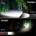 Flashlight Rechargeable, High Lumens Flashlight, Super Bright Small LED Flash Light- Zoomable, Adjustable Brightness, Long Lasting for Camping, Outdoors and Home Emergency
