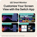 LG 27U730SA-W 27-Inch Smart 4K UHD (3840 x 2160) IPS Computer Monitor, HDR10, Built-in Speaker, Screen Share, Bluetooth, Remote Control, HDMI, USB Type-C PD 65W, Tilt/Height/Swivel/Pivot Stand, White