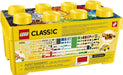 LEGO Classic Medium Creative Brick Box 10696 Building Toy Set - Featuring Storage, Includes Train, Car, and a Tiger Figure, and Playset for Kids, Boys, and Girls Ages 4-99