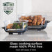 Ninja Crispi Glass Air Fryer – 4-Qt, 2.5-Qt & 6-Cup