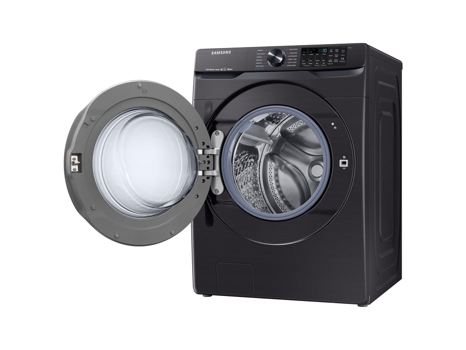 Samsung 5.0 cu. ft. Smart Front Load Washer Super Speed Black Stainless Steel