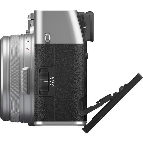 FUJIFILM X100VI Digital Camera with Recording Monitor Kit (Silver/ Black) + Filter Kit & Tripod Grip with 2.4GHz Wireless Remote Control - NJ Accessory/Buy Direct & Save