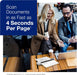 Epson DS-80W Wireless Portable Document Scanner