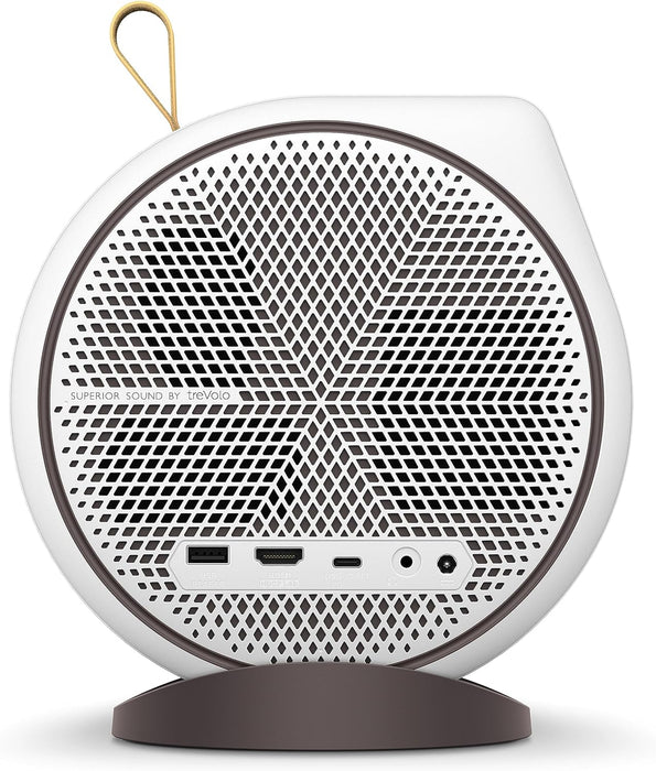 BenQ GV31 | 1080p LED Portable Ceiling Projector | Rotating Angle Projection | 16W 270˚ Bass Wireless Speaker | Android TV with Netflix | Chromecast & AirPlay | Autofocus & 1D Keystone | HDMI | USB-C