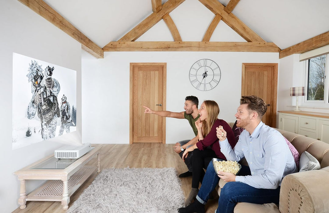 Optoma GT5500+ 1080p 3500 Lumens 3D DLP Ultra Short Throw Gaming Projector - NJ Accessory/Buy Direct & Save