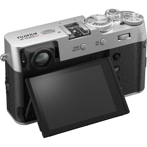 FUJIFILM X100VI Digital Camera with Recording Monitor Kit (Silver/ Black) + Filter Kit & Tripod Grip with 2.4GHz Wireless Remote Control - NJ Accessory/Buy Direct & Save