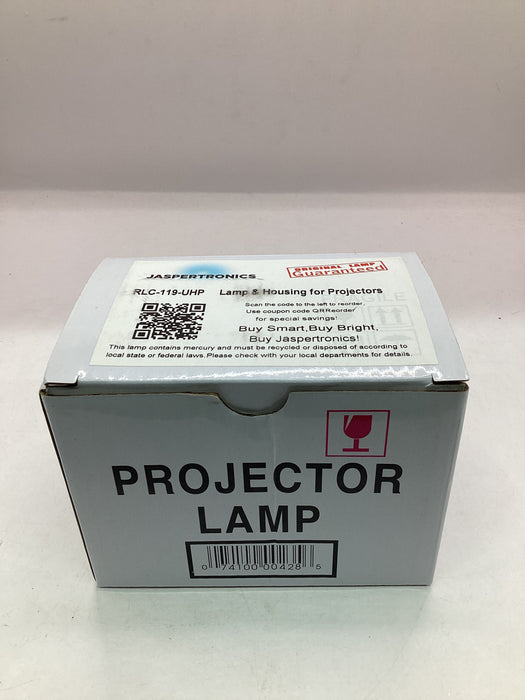 ✨ Jaspertronics RLC-119-UHP Lamp & Housing – Restore Bright, Clear Projection