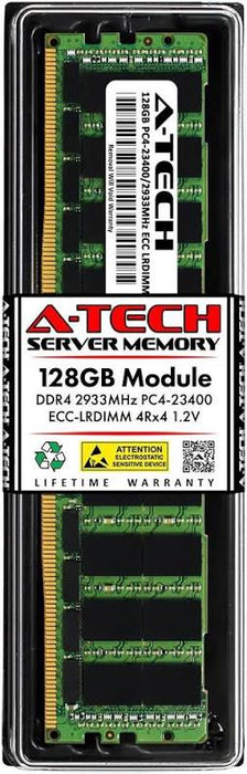 128GB DDR4-2933 (PC4-2933Y) 4DRx4 ECC Registered LRDIMM Server Memory
